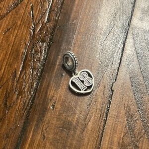 Pandora Silver Heart 18 Bracelet charm
